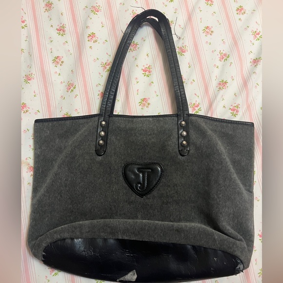 Juicy Couture Pink and Grey tote - Picture 2 of 3